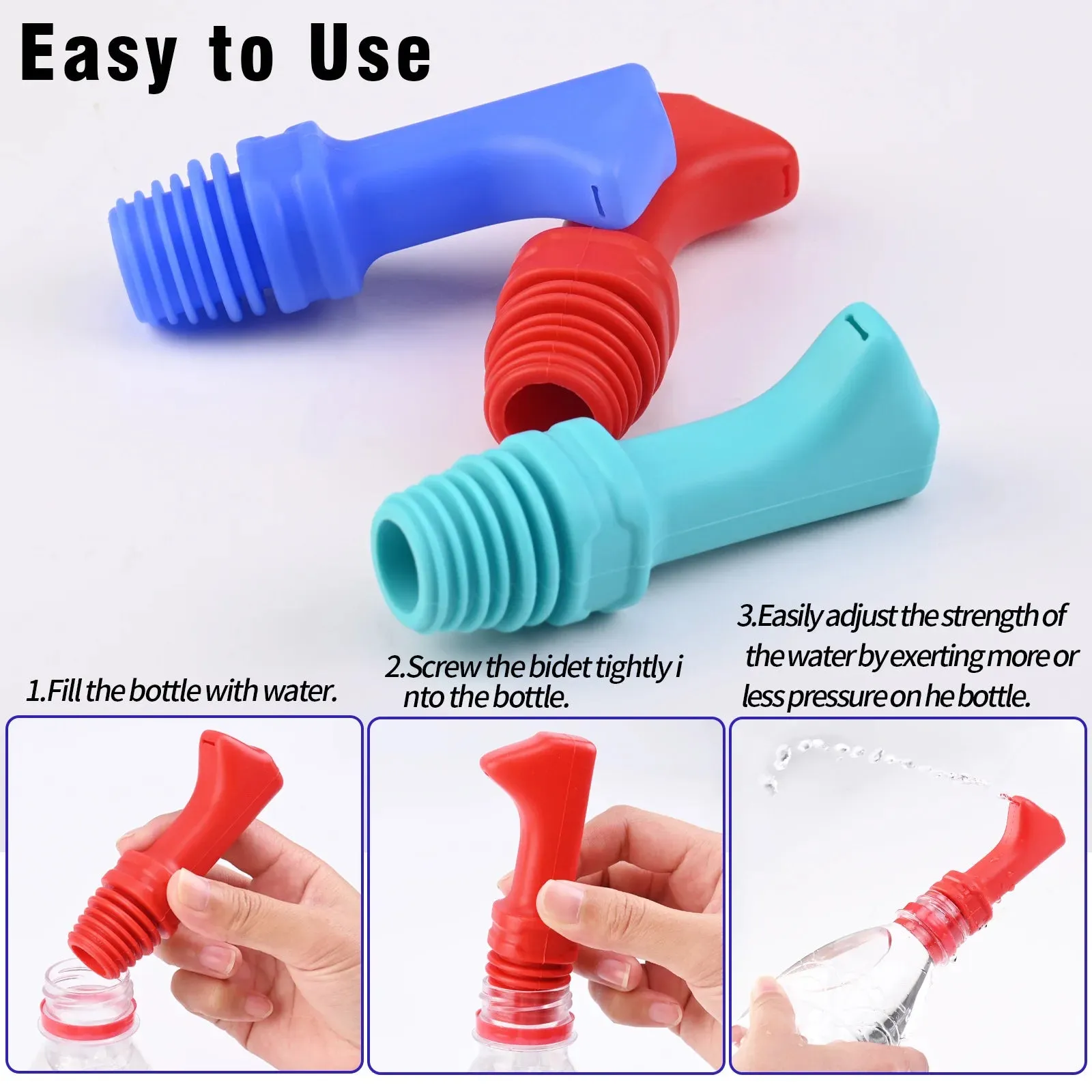 🚿 Portable Travel Bidet – Manual Press Hygiene Washer for Personal & Baby Care Cleaning! ✨💦