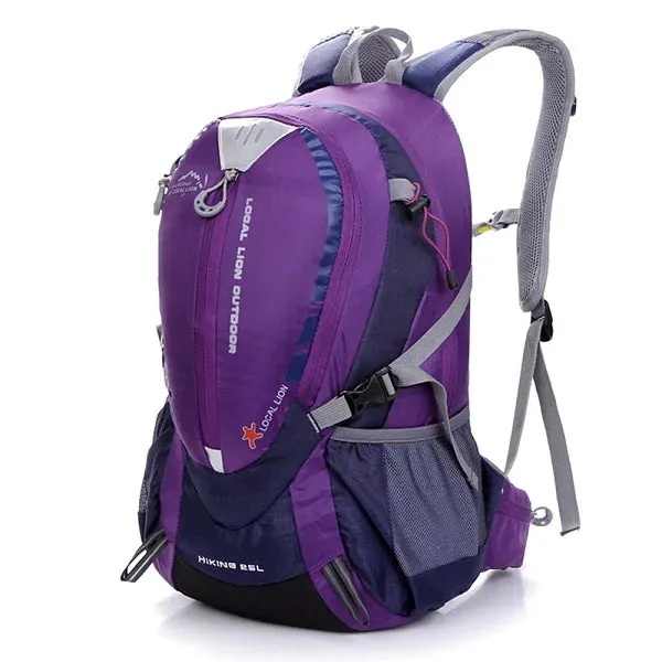 25L Waterproof Nylon Mountaineering  Backpack Outdoor Bicycle Backpack Camping Backpacks Sports Rucksacks Packsack 441