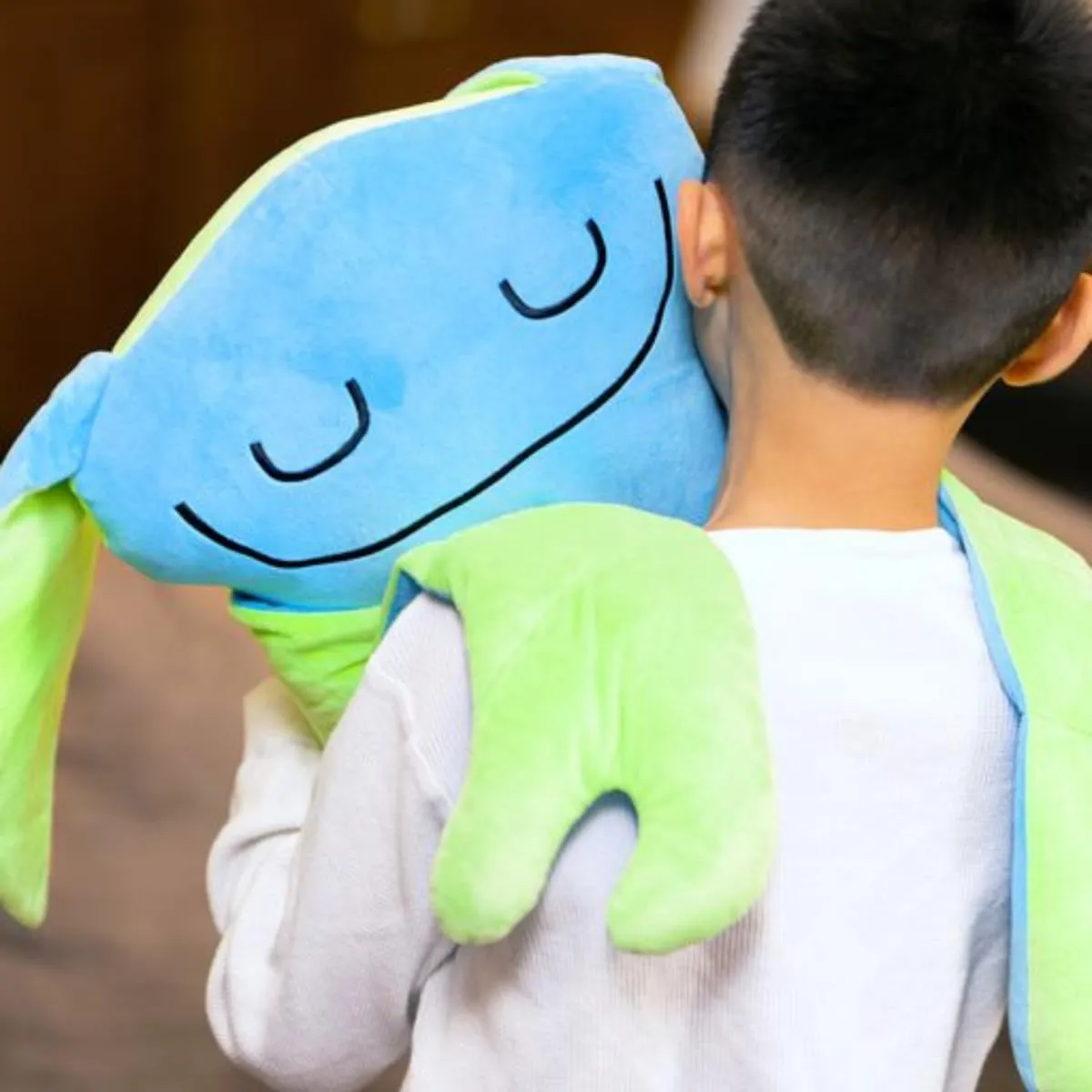 3 Pack Includes: Weighted Stuffed Pillow Animal (Shin Shin) with Surprise Bumpaloo & Thumper - Soft & Cuddly Plush for Comfort & Sensory Support