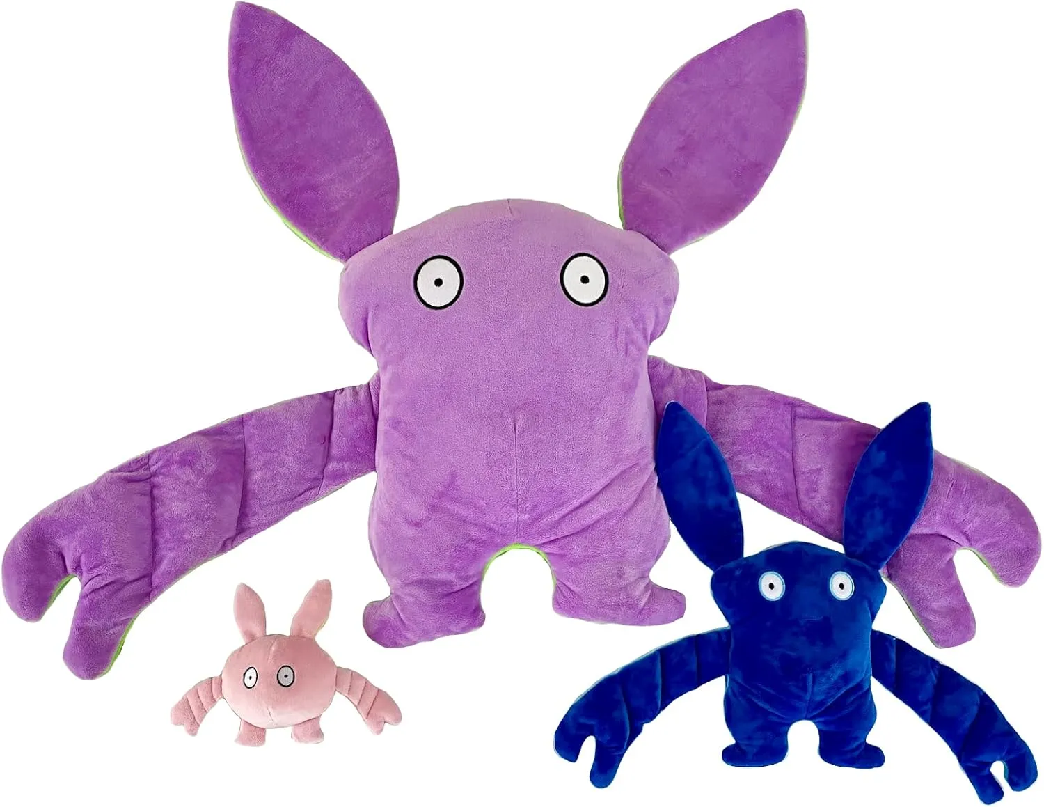 3 Pack Includes: Weighted Stuffed Pillow Animal (Shin Shin) with Surprise Bumpaloo & Thumper - Soft & Cuddly Plush for Comfort & Sensory Support