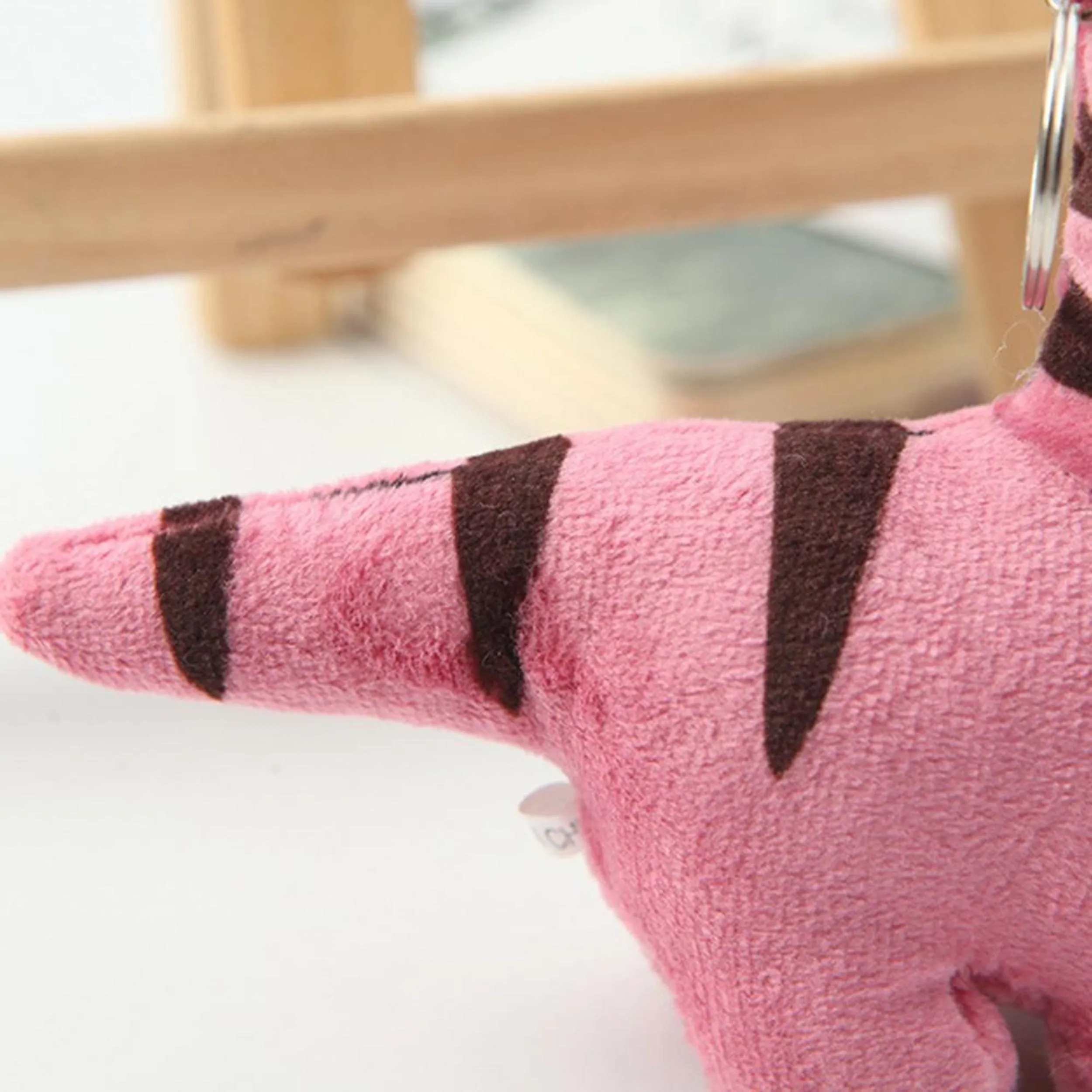 Add Some Adventure to Your Kid's Keys with Our Mini Dinosaur Soft Plush Keychain