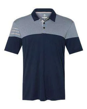 Adidas Men's Heathered Sunblock Polo Shirt - A213
