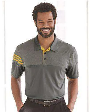 Adidas Men's Heathered Sunblock Polo Shirt - A213