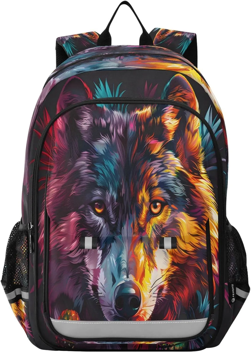 ALAZA Wolf School Backpacks Travel Laptop Bag Kids Bookbag for Girls Boys Teens Women Men193