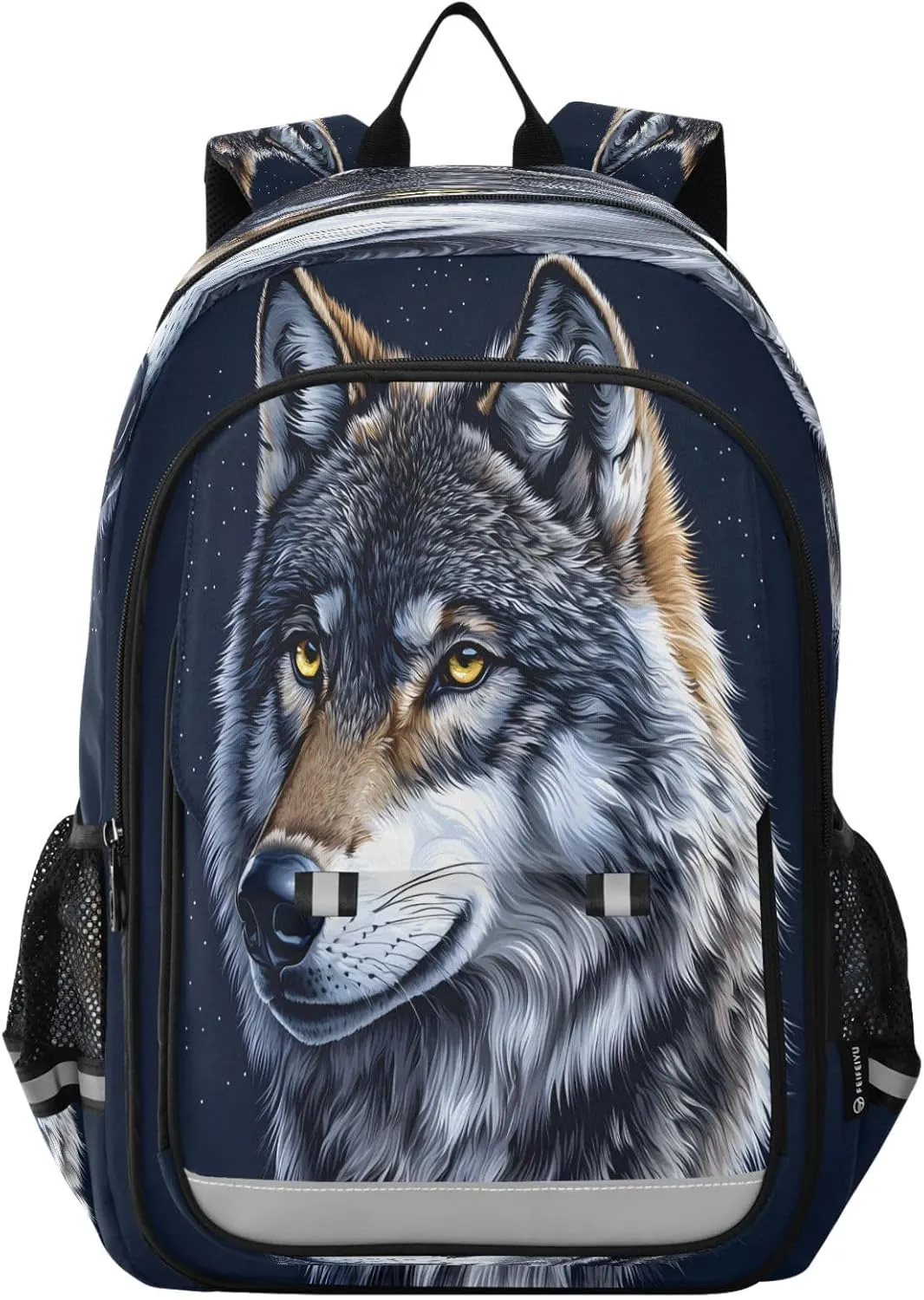 ALAZA Wolf School Backpacks Travel Laptop Bag Kids Bookbag for Girls Boys Teens Women Men196