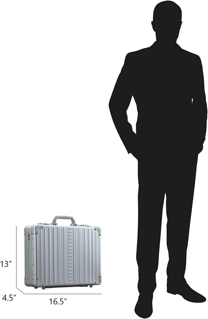 Aleon 17" Premium Aluminum Briefcase for Professionals