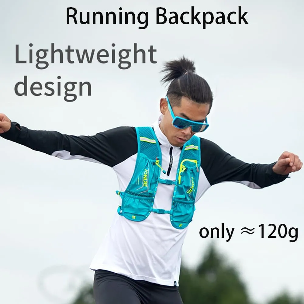 AONIJIE Sports Backpack for Women Men, Running Vest for Off-Road Mountaineering Cycling, Lightweight Breathable Hydration Pack