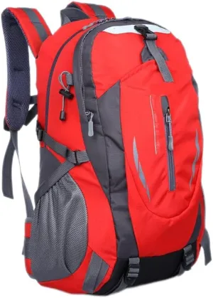 Backpack Nylon Trekking Backpacks Camping Hiking Backpack Water Resistant, One Color, One Size