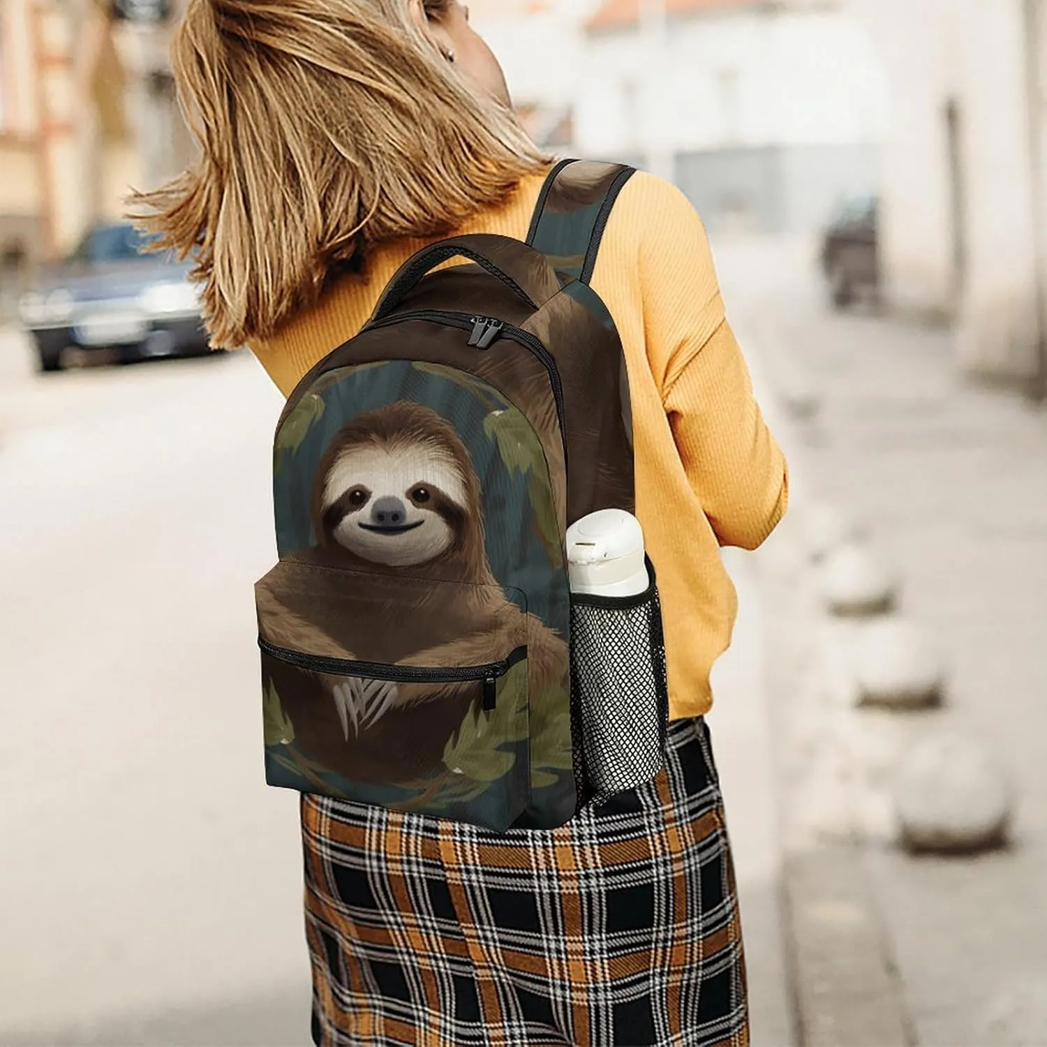 Backpacks Sloth Travel Bag Laptop Backpack Casual Daypack for Weekender Business Hiking
