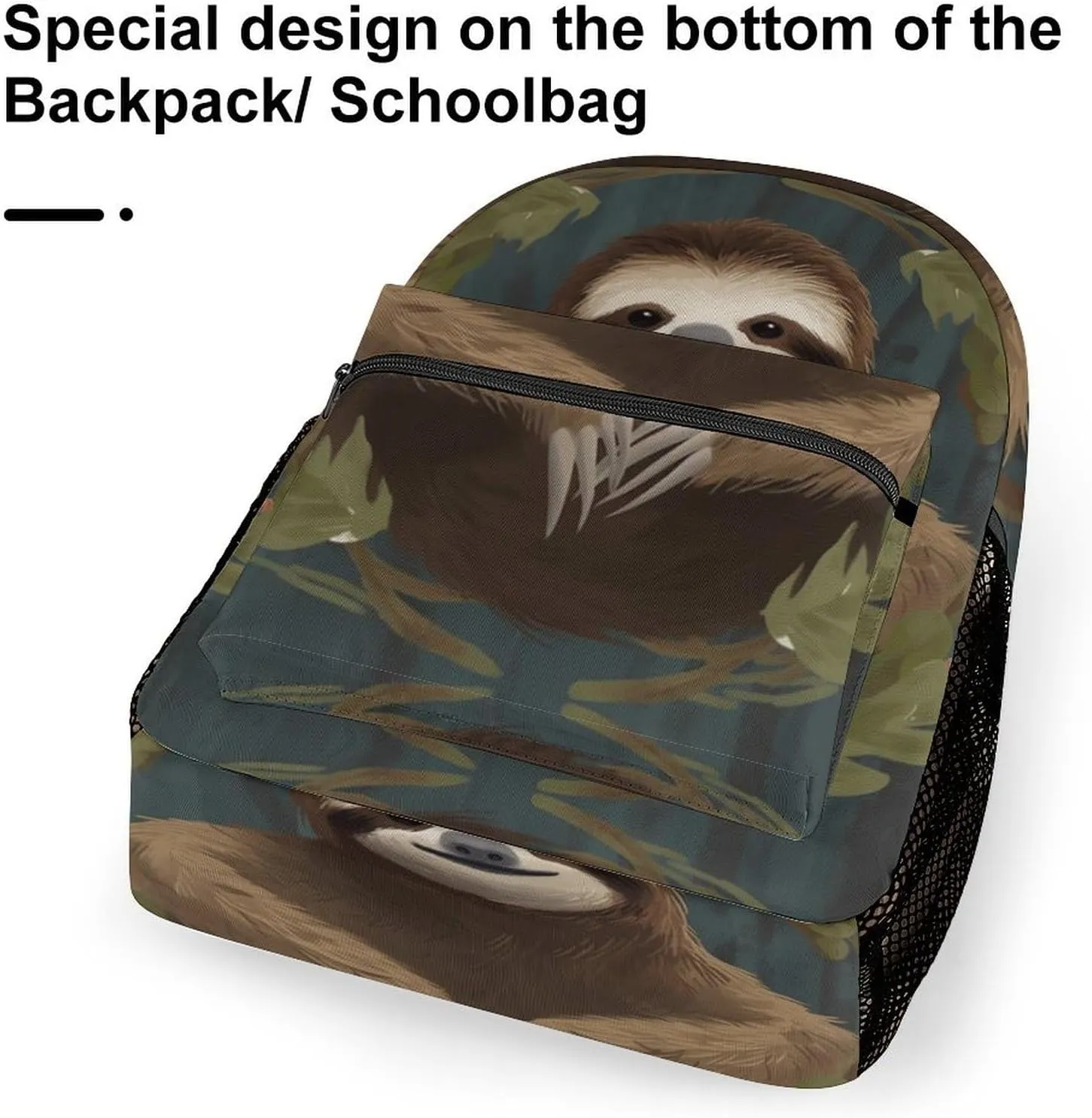 Backpacks Sloth Travel Bag Laptop Backpack Casual Daypack for Weekender Business Hiking