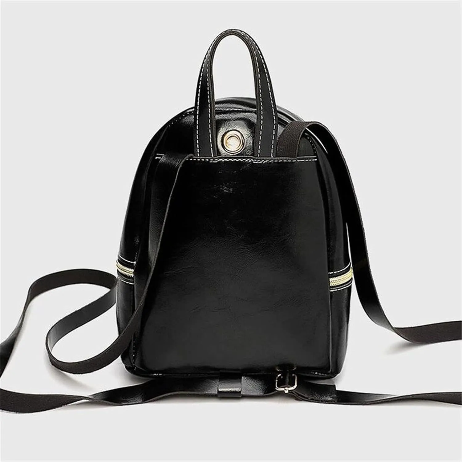 Backpacks Women Backpack Mini Soft Multi Function Small Backpack Female Ladies Shoulder Bag (Color : Brown)