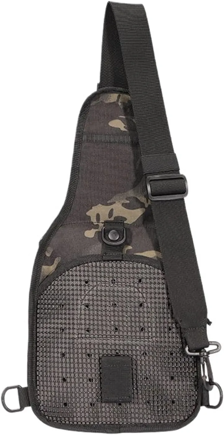 Bag Backpack Sport Bag Pack Sling Shoulder Backpack Every Day Carry(Black CP)