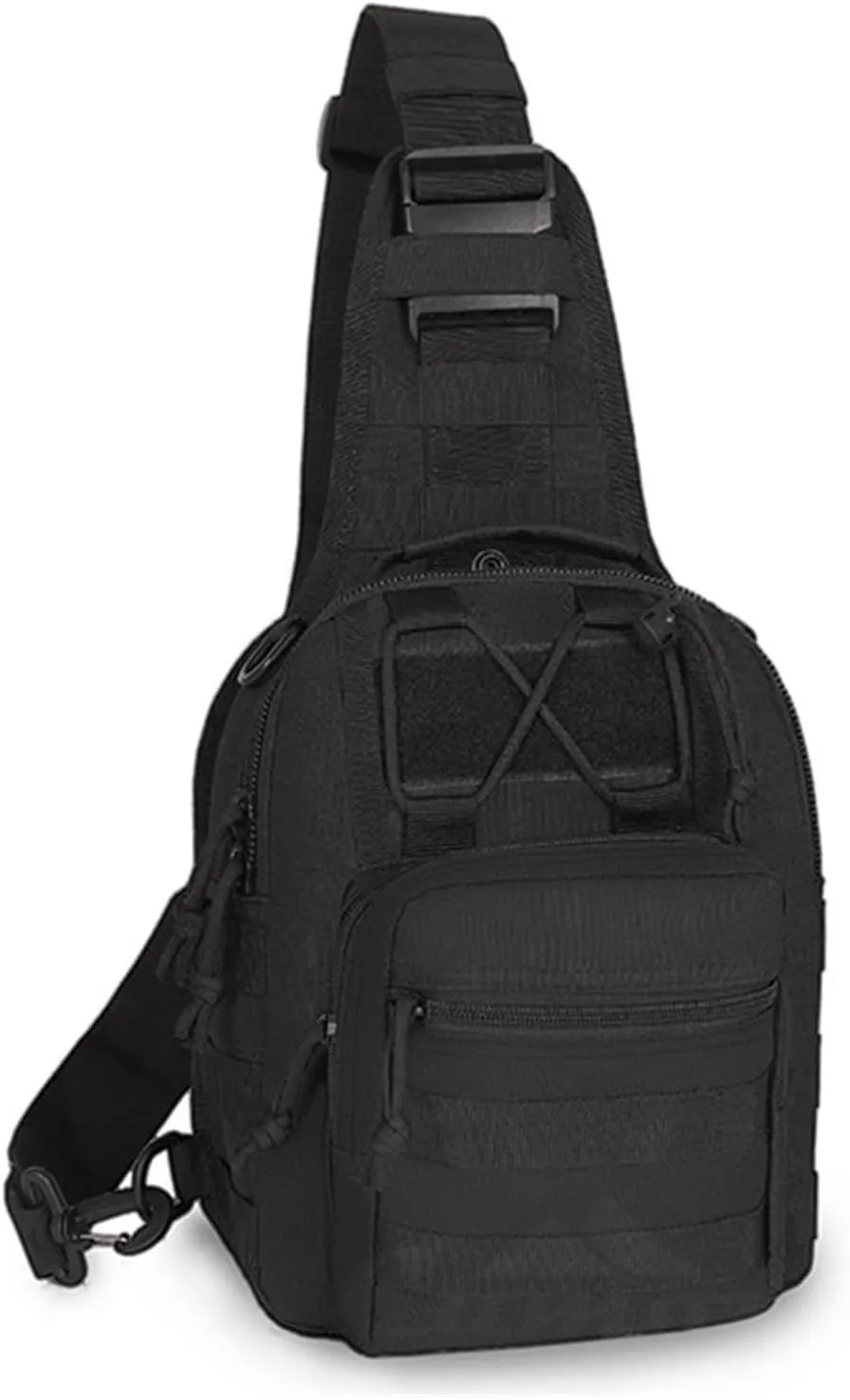 Bag Backpack Sport Bag Pack Sling Shoulder Backpack Every Day Carry(Black CP)