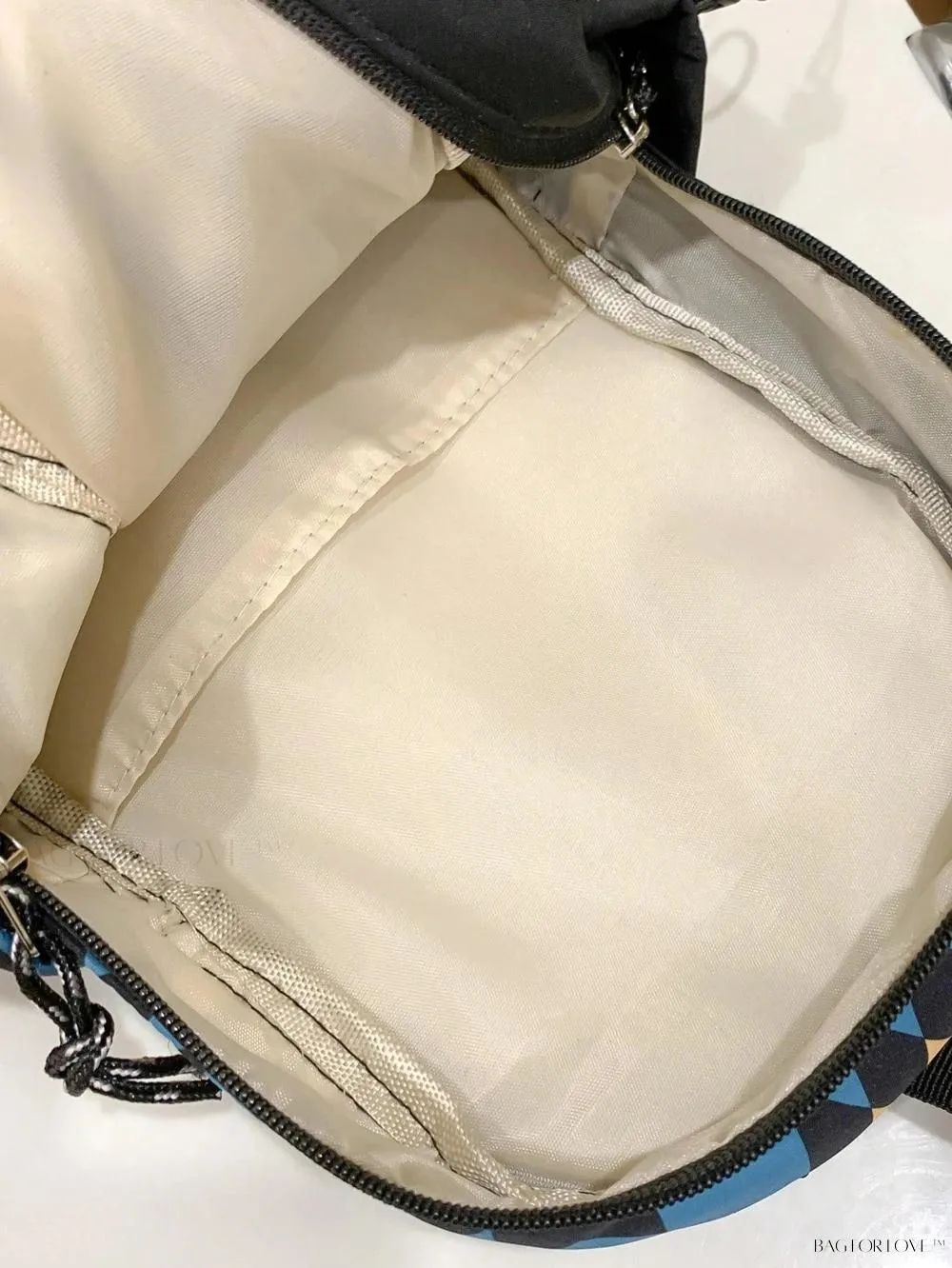 BagForLove - Colorblock Graphic Backpack for Holiday Cheer