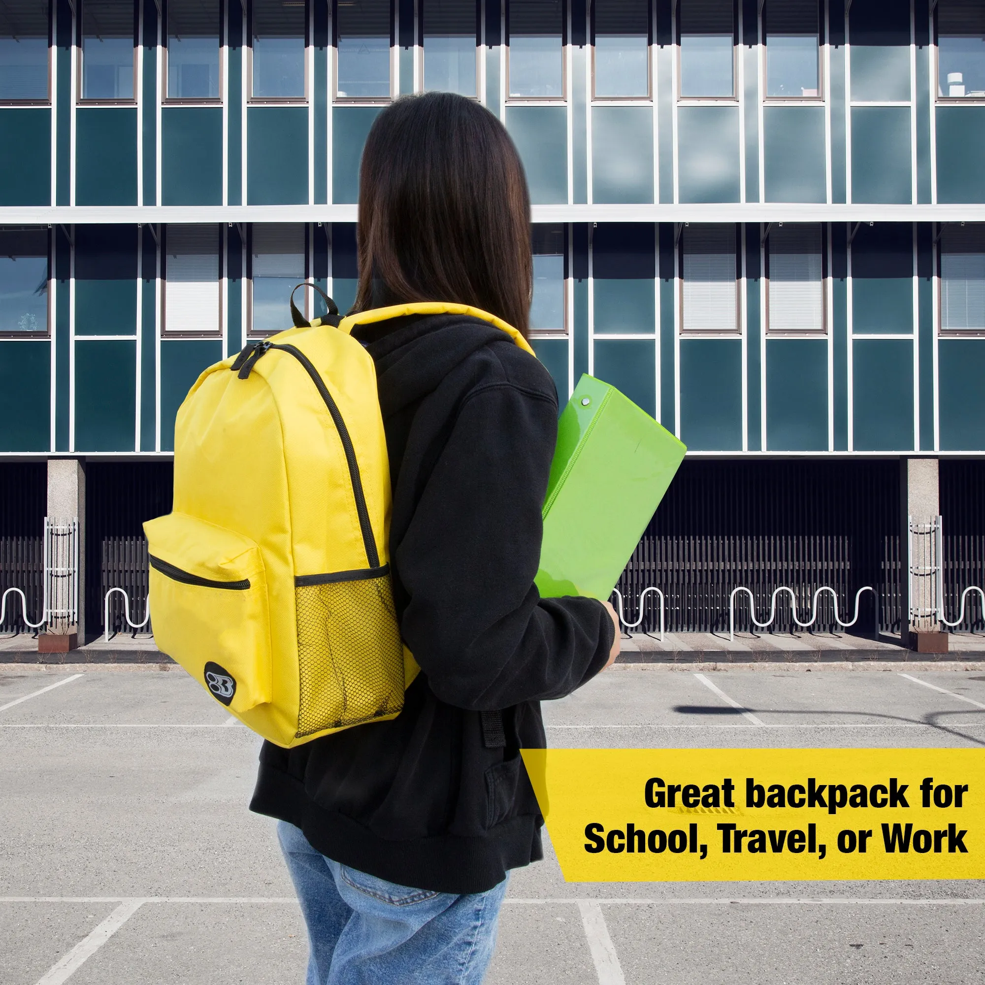 Basic 16" Mustard Basic Backpack
