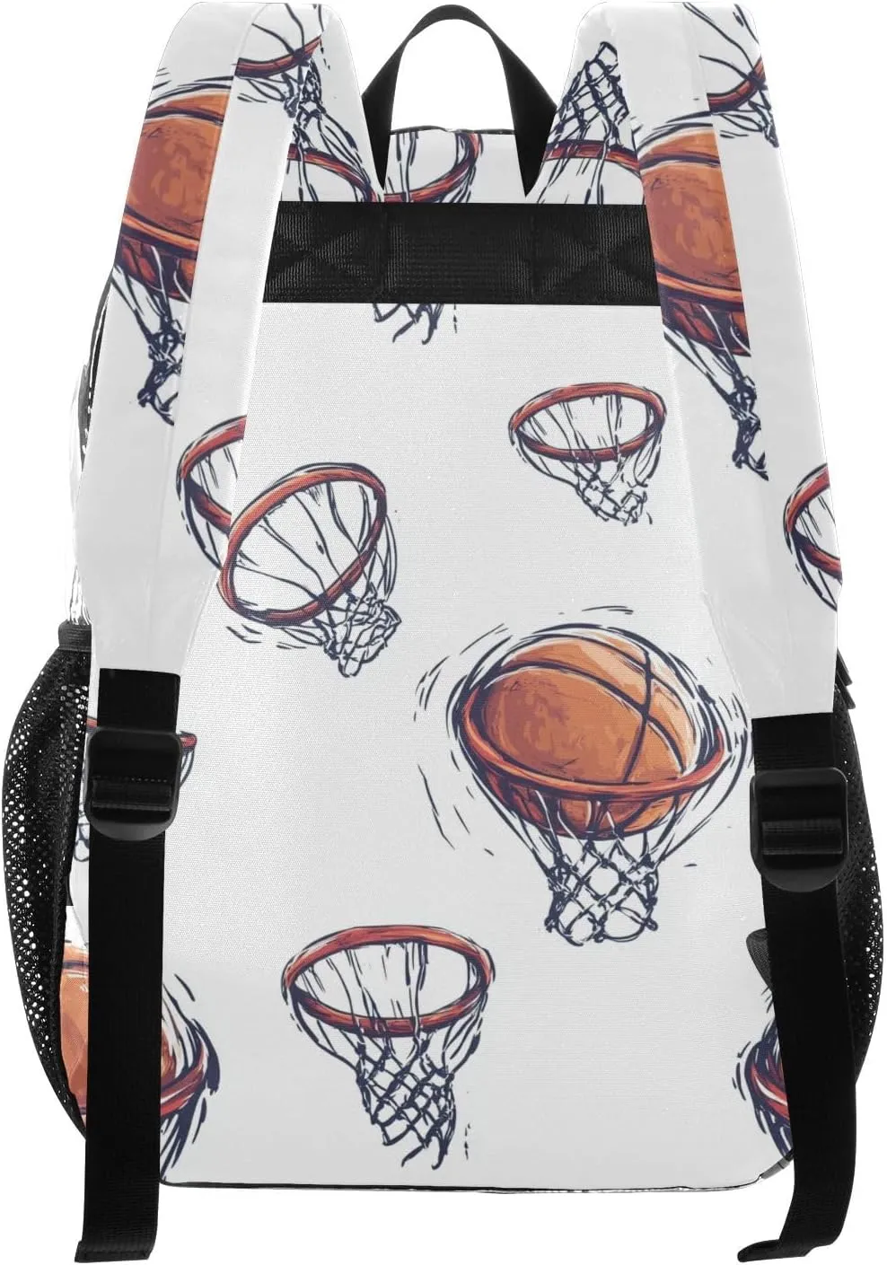 Basketball White Clear Backpacks For School Kids Kid Clear Backpack For Girls Boys See Through PVC Bags