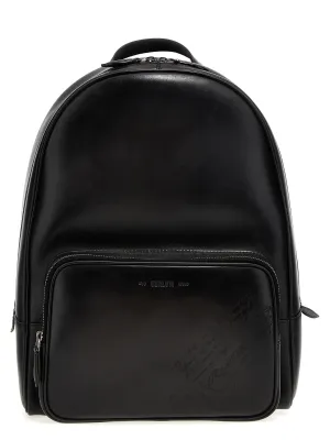 Berluti Leather Backpack
