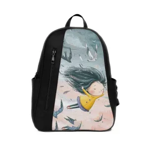 BLACK MIXED BACKPACK FLY WITH ME