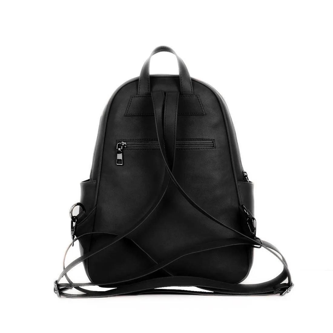 BLACK MIXED BACKPACK FLY WITH ME