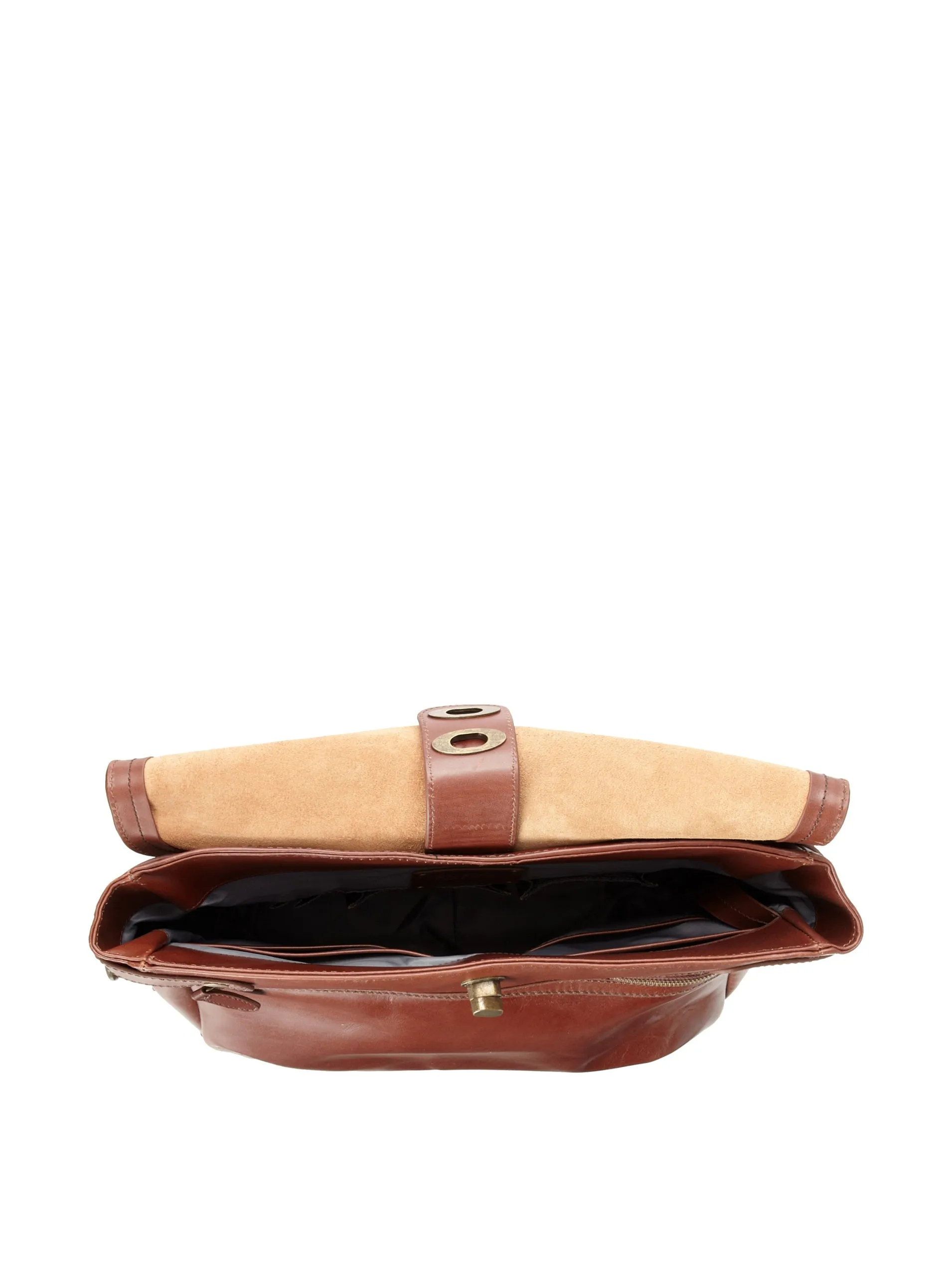 Bosca Faustino Mail Bag All Leather