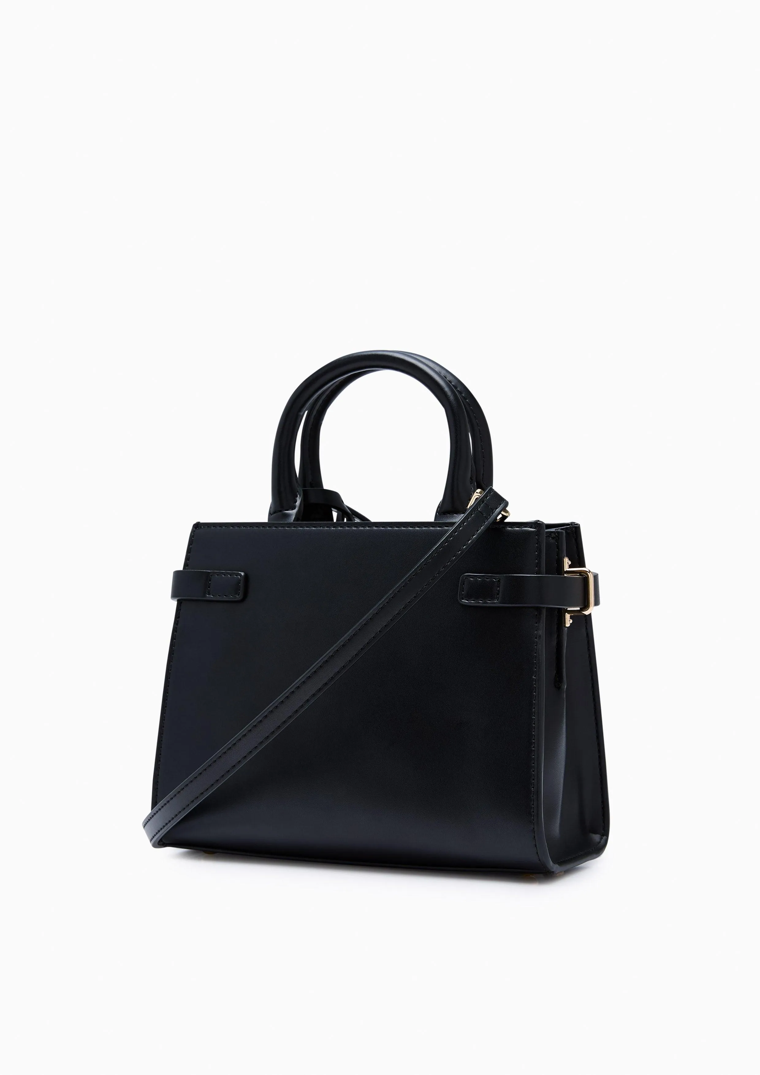 Botanic Fineness S Tote Bag - Printed Black
