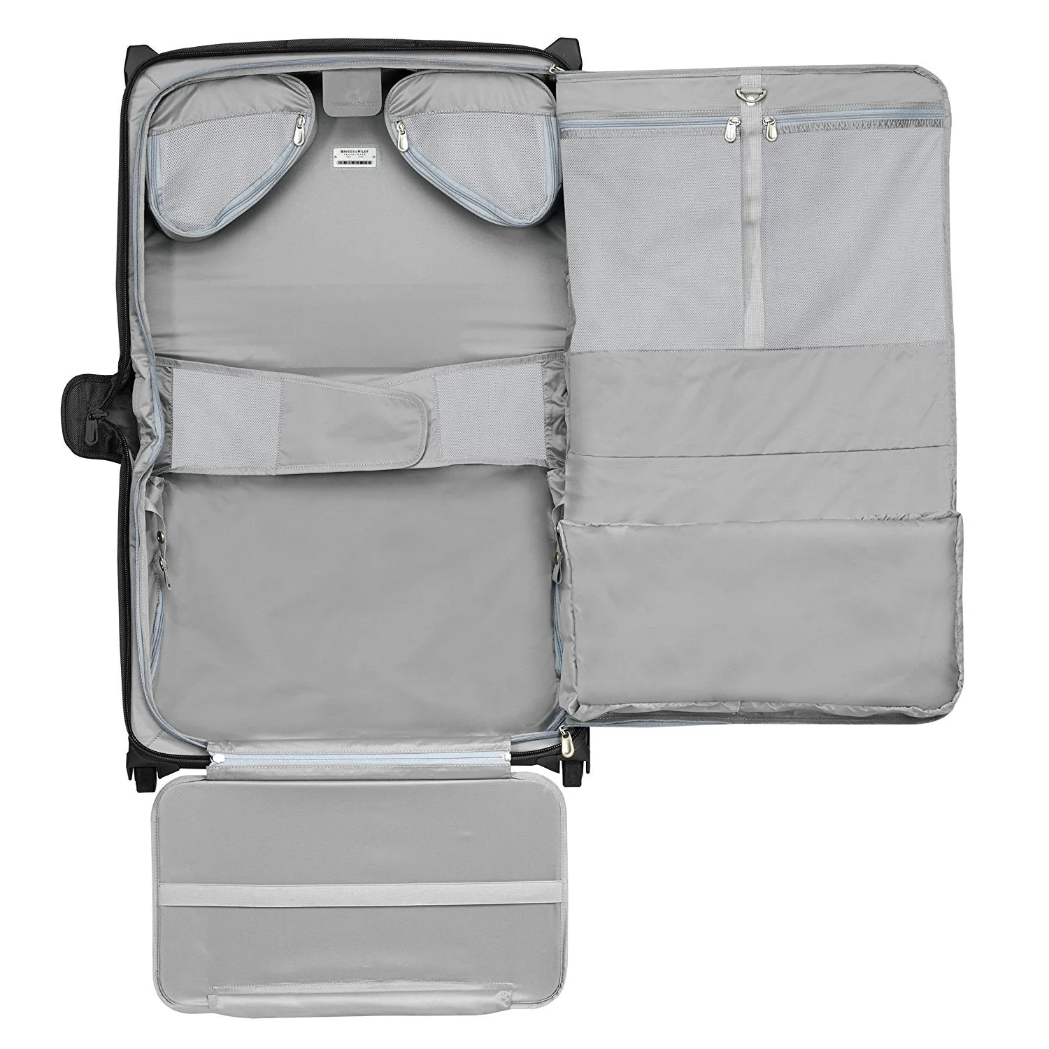 Briggs & Riley Baseline TravelWare 21" Tall Upright Carry-On 2-Wheel Wheeled Garment Suitcase