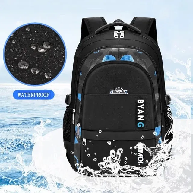 Byang Elite Backpack - Modern, Durable, Spacious, Waterproof School Bag for Kids