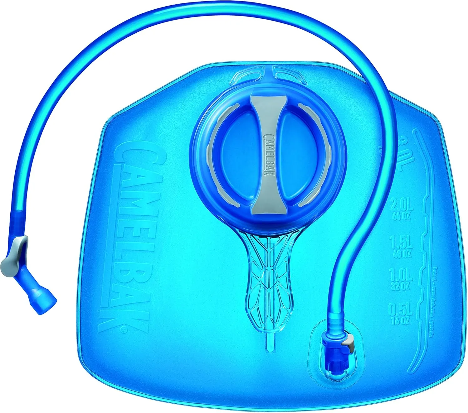 CamelBak 3-Liter Lumbar Water Reservoir - Hydration Bladder - Faster Water Flow Rate - Leak-Proof Water Bladder - Ergonomic Shape - Big Bite Valve - BPA-Free - 100oz