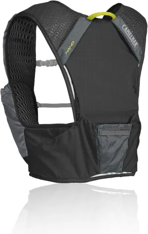 CamelBak Nano Running Hydration Vest - Running Accessories - 3D Micro Mesh - Dual Adjustable Sternum Straps - Secure Phone Pocket - Fuel and Gear Storage - 34 Ounce