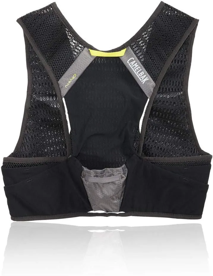 CamelBak Nano Running Hydration Vest - Running Accessories - 3D Micro Mesh - Dual Adjustable Sternum Straps - Secure Phone Pocket - Fuel and Gear Storage - 34 Ounce