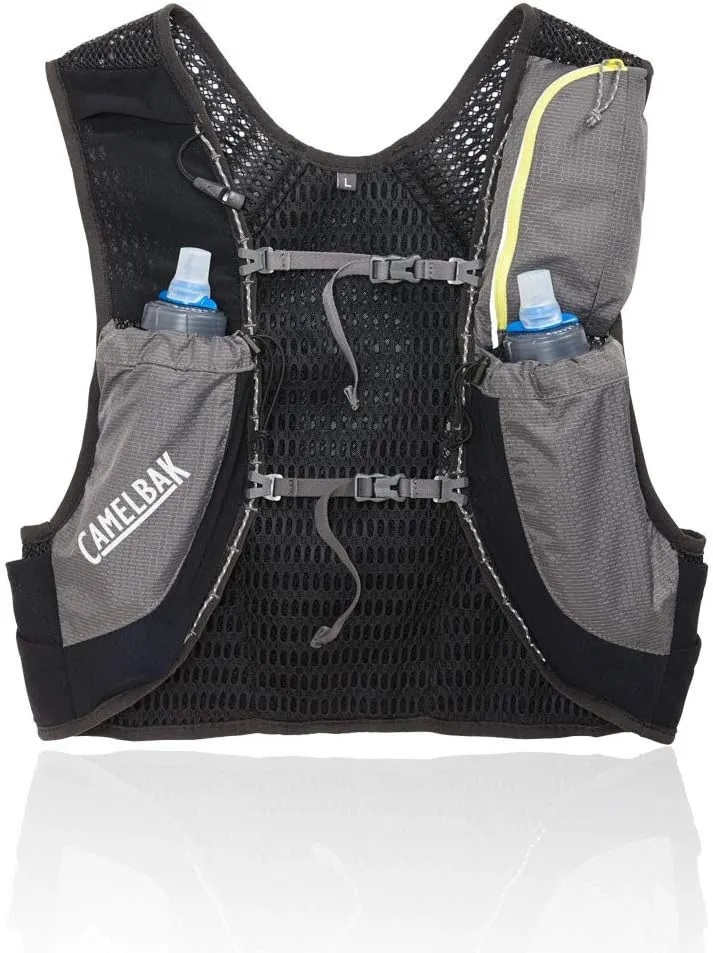 CamelBak Nano Running Hydration Vest - Running Accessories - 3D Micro Mesh - Dual Adjustable Sternum Straps - Secure Phone Pocket - Fuel and Gear Storage - 34 Ounce