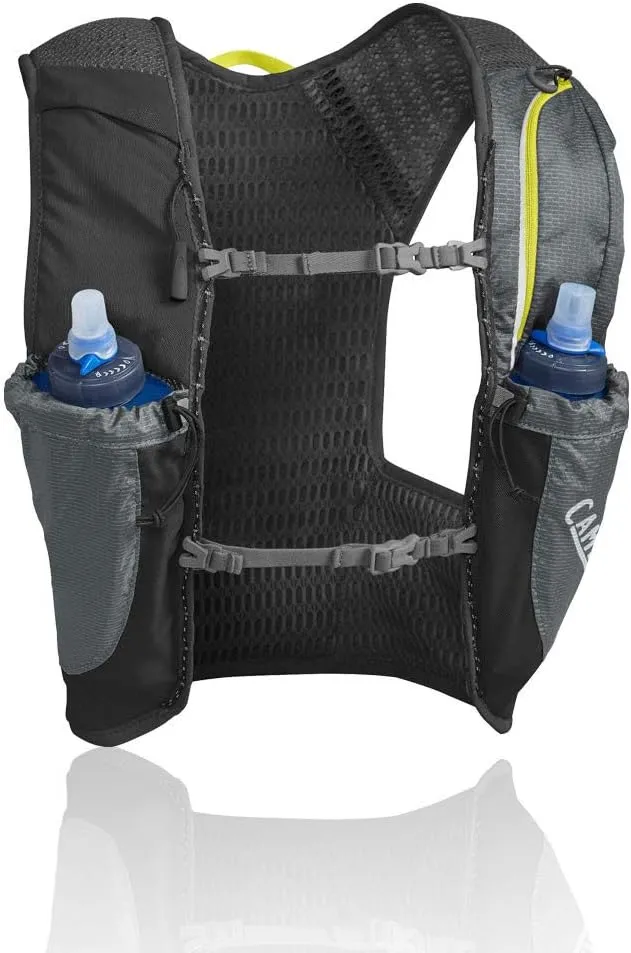 CamelBak Nano Running Hydration Vest - Running Accessories - 3D Micro Mesh - Dual Adjustable Sternum Straps - Secure Phone Pocket - Fuel and Gear Storage - 34 Ounce