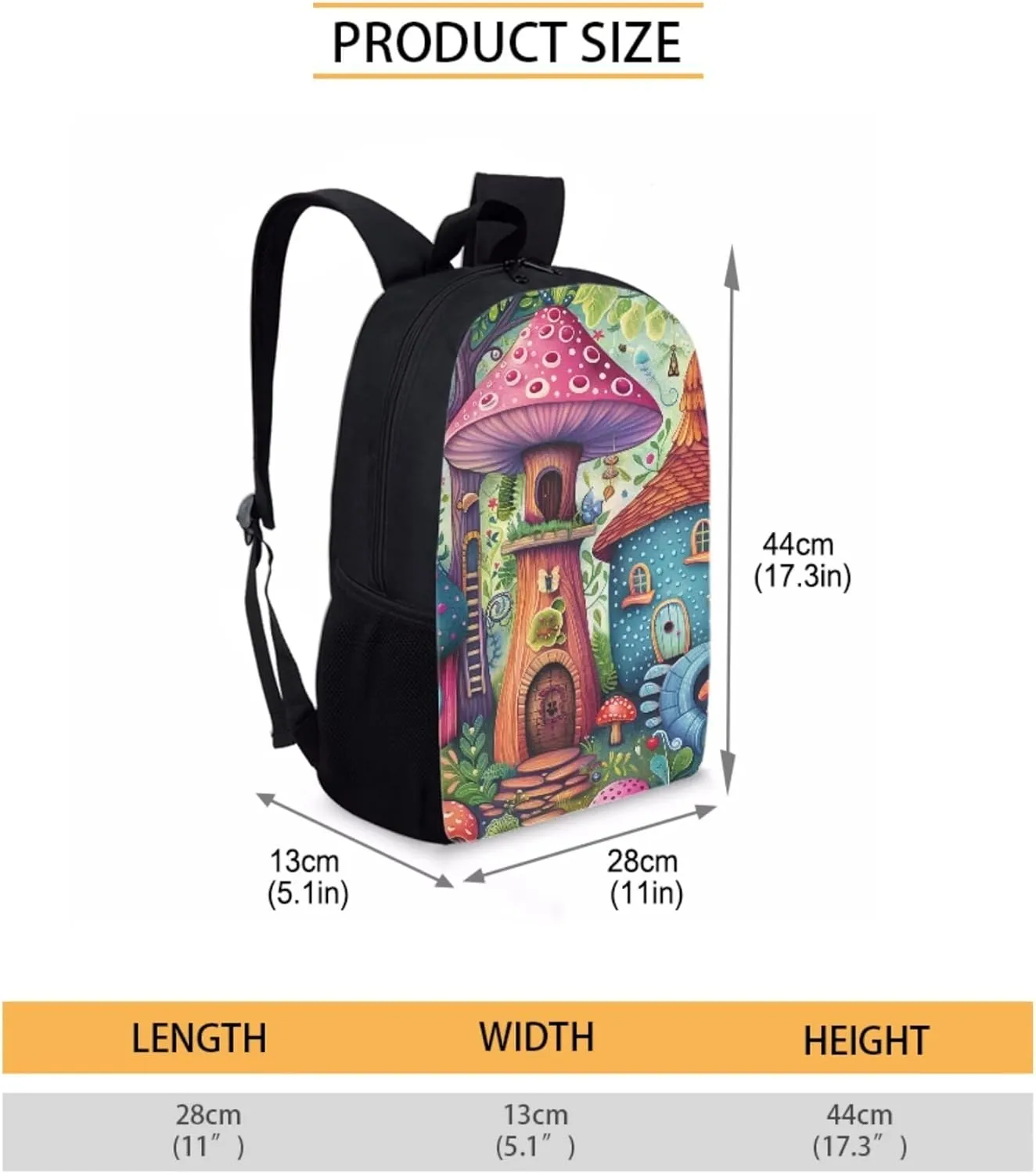 Cantaloupe Otter Backpack And Lunch Bag Set for Girls Boys Soft Mesh Adjustable Shoulder Strap Book Backpacks with Pencil Bag Student Insulated Lunch Bag Daypack 3 Pcs Blue