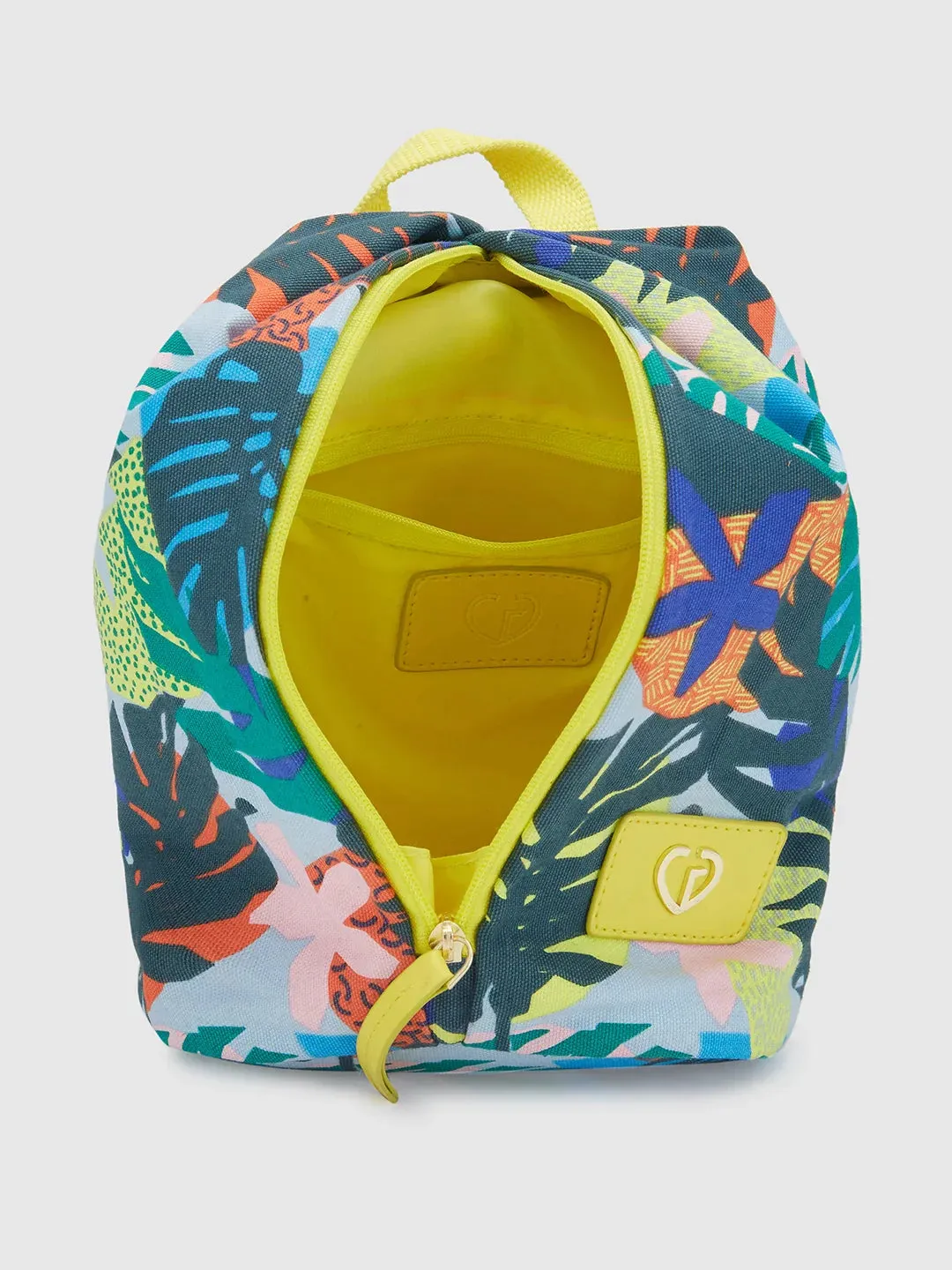 Caprese Octavia Small Blue Grey Backpack
