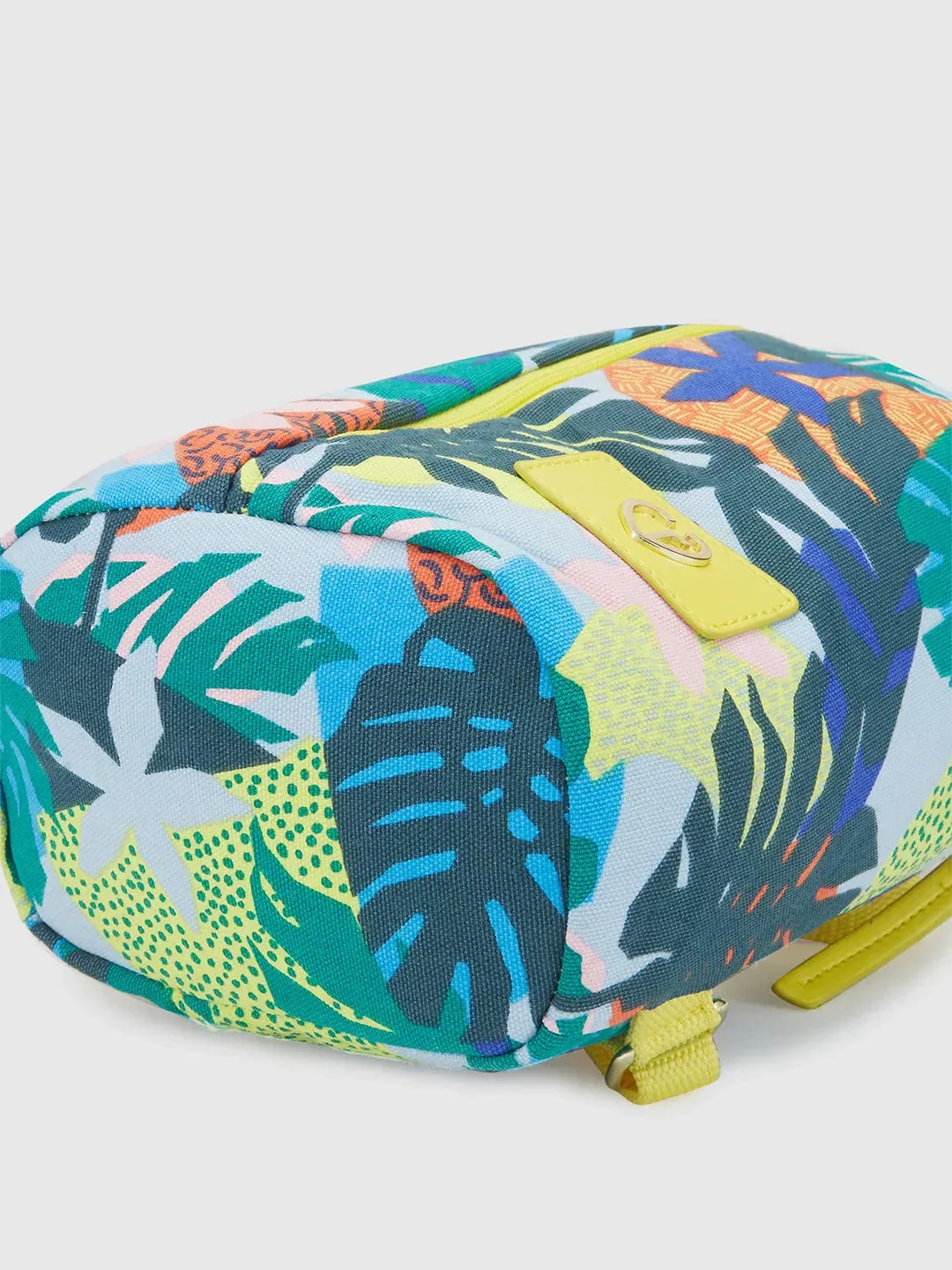 Caprese Octavia Small Blue Grey Backpack