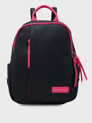 Caprese Tia Medium Black Backpack