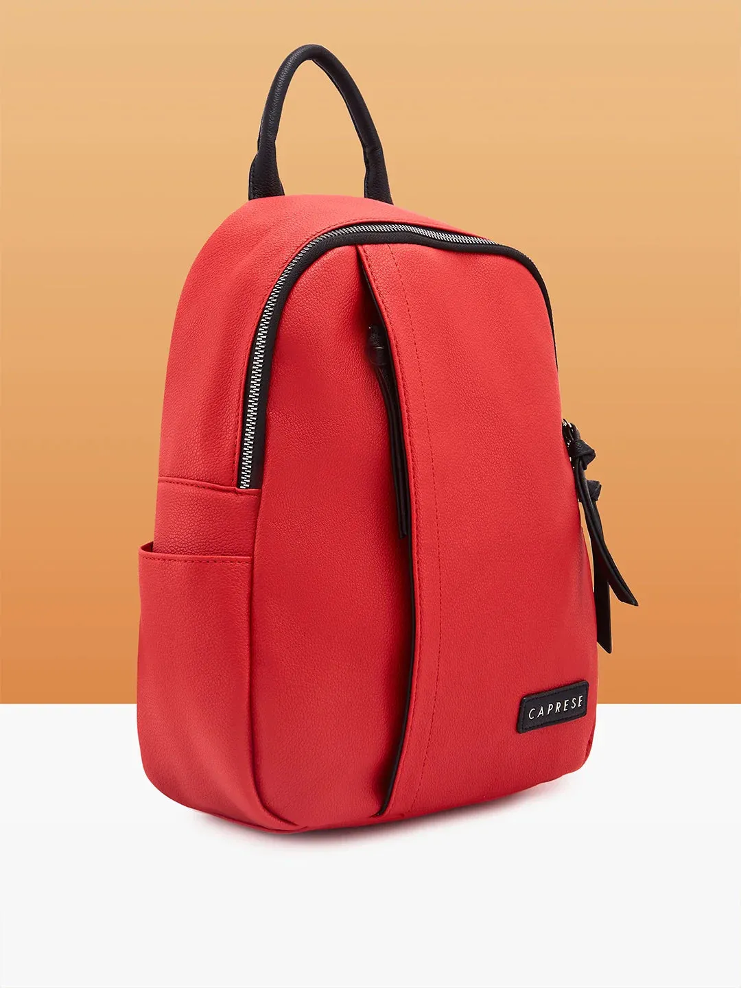 Caprese Tia Medium Red Backpack