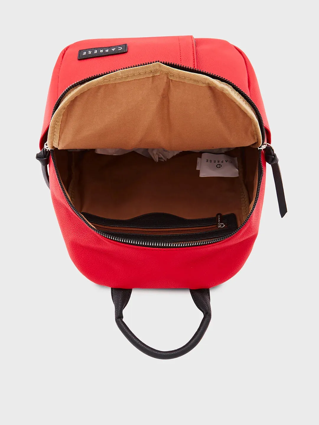 Caprese Tia Medium Red Backpack