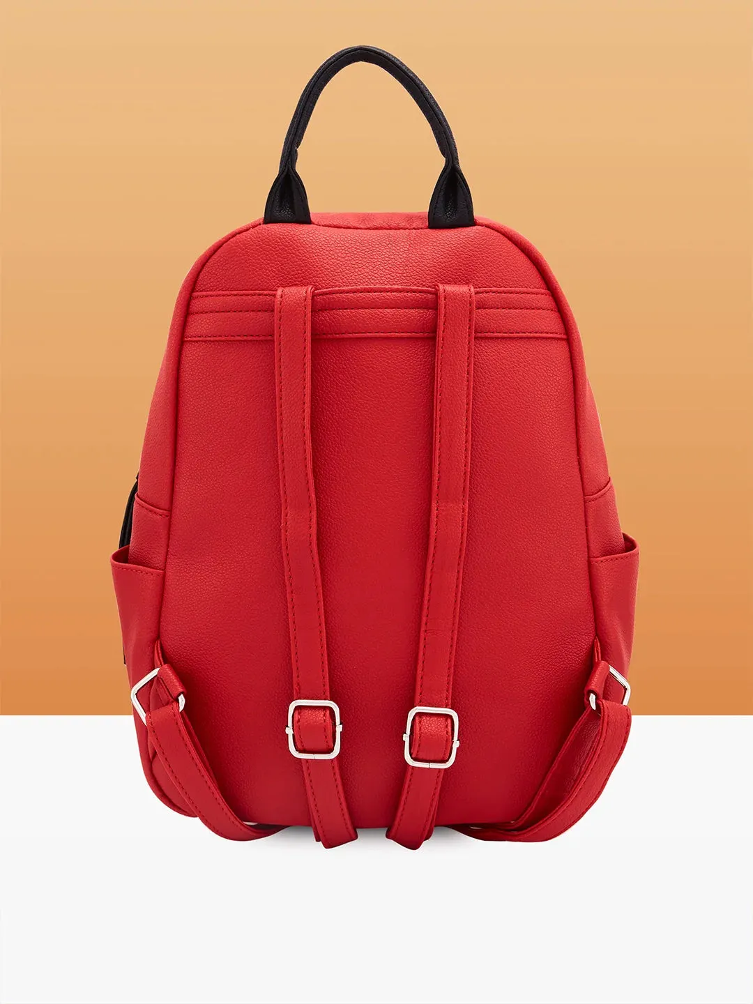 Caprese Tia Medium Red Backpack