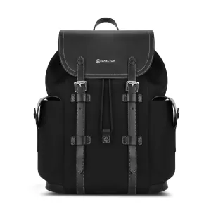 CARLTON SIGNATURE LAPTOP BACKPACK BLACK