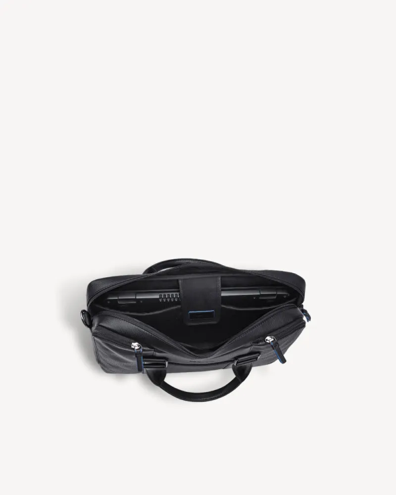 Carter Multi-pocket Laptop Bag - Black