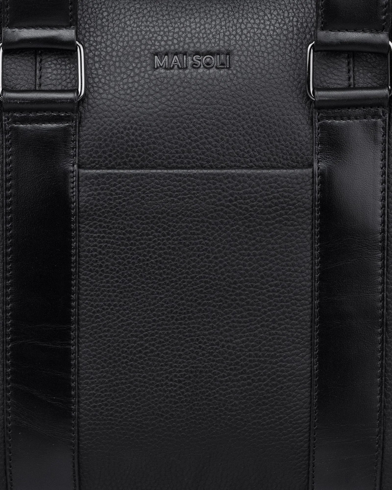 Carter Multi-pocket Laptop Bag - Black