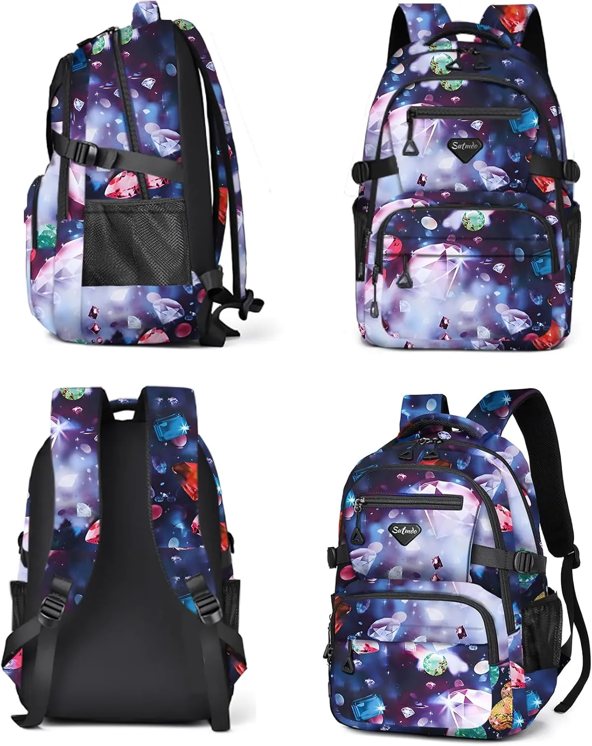 Casual Lightweight Backpacks for Boys & Girls, School Bookbags, 15 "Laptop Backpack, Travel Bag (202-mchua)