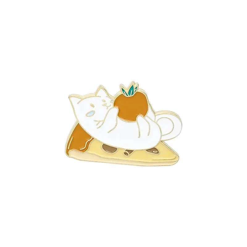 Cat Ice Cream Donut Pins