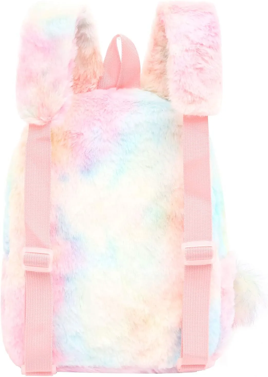 CBOALOGR Cute Plush Unicorn Toddler Small Backpack Little Plush Bookbag for Girls 3 to 6 years old