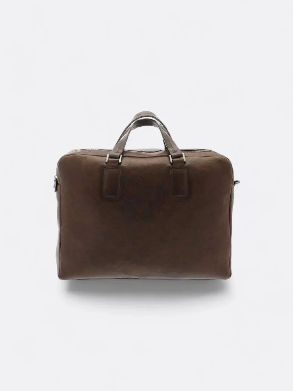 Chamfered Calf Briefcase