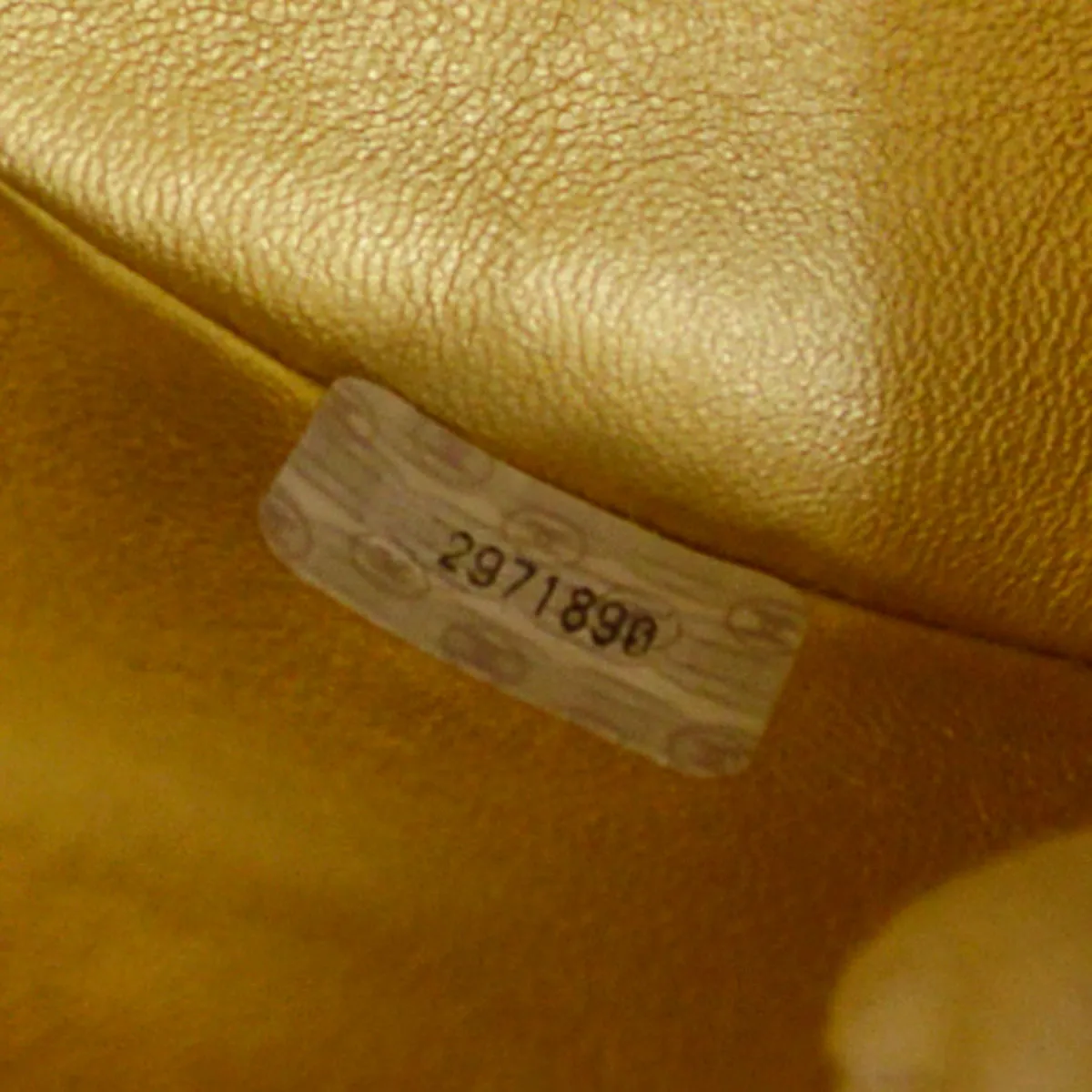 CHANEL 1991-1994 DUMA Backpack Medium Gold Lambskin