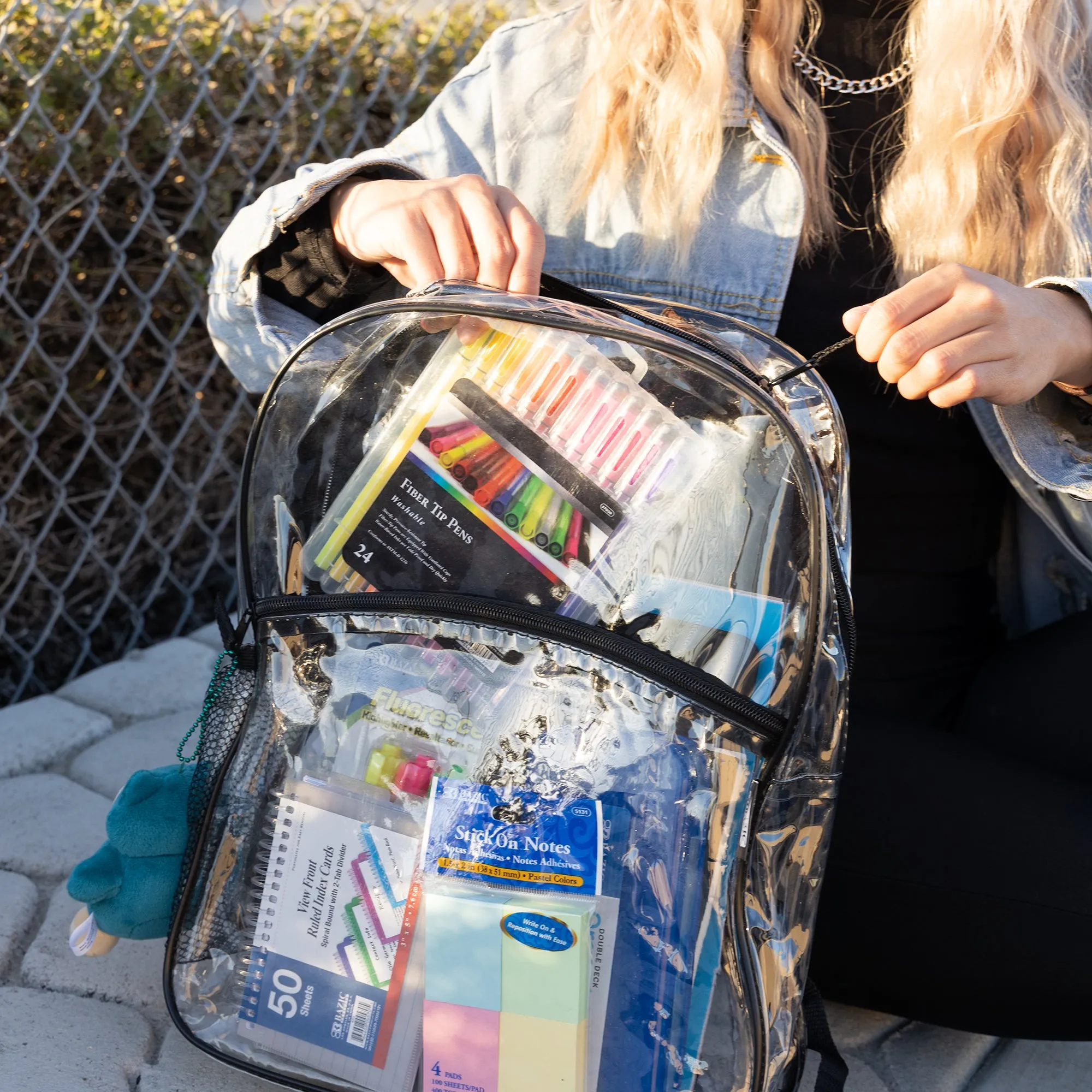 Clair Clear Backpack 15"