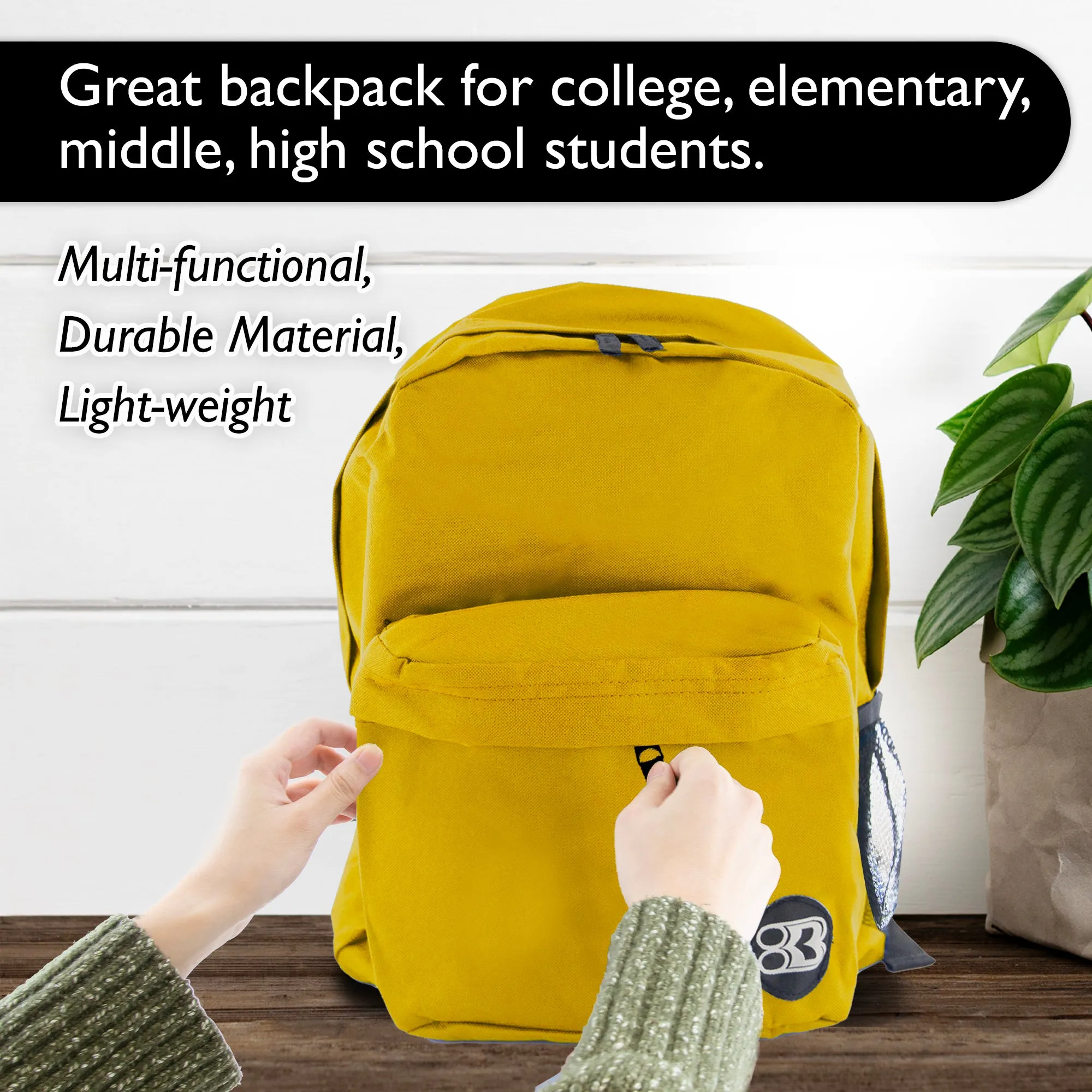 Classic 17" Backpack Mustard