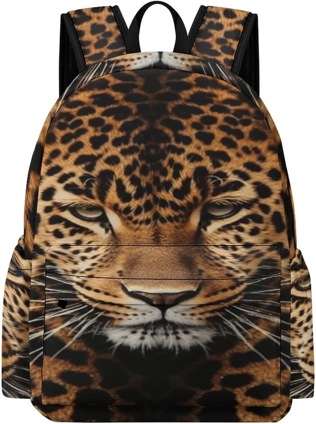Classical Travel Backpack,Depict A Leopard Print Personal Item Backpack,Spacious And Durable Backpacks for Work And Travel